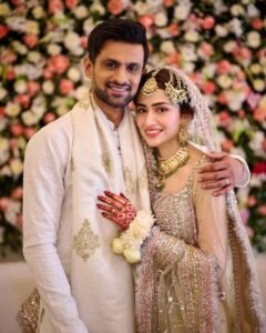 shoaib malik and sana javed